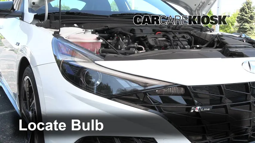 2021 Hyundai Elantra N Line 1.6L 4 Cyl. Turbo Éclairage Feu de jour (remplacer l'ampoule)